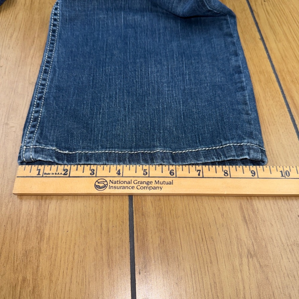 Wrangler 20X Style 42 Vintage Boot Jeans Mens 38x34 Blue Denim Western Cowboy - Picture 13 of 15